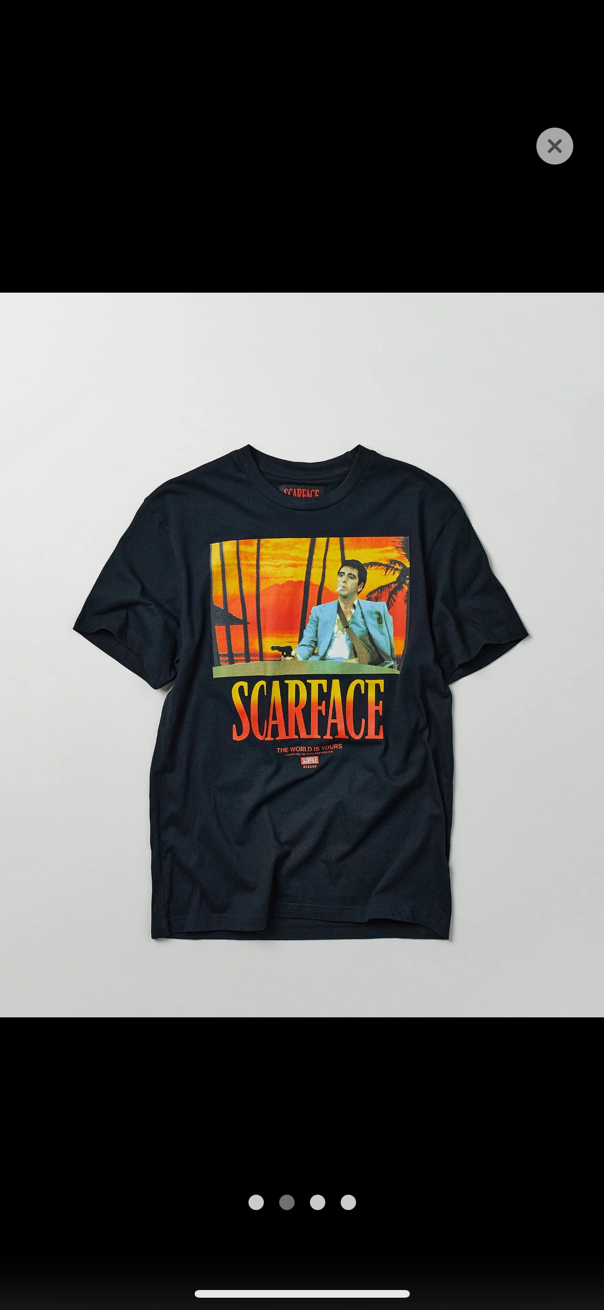 POLERA SCARFACE X REASON
