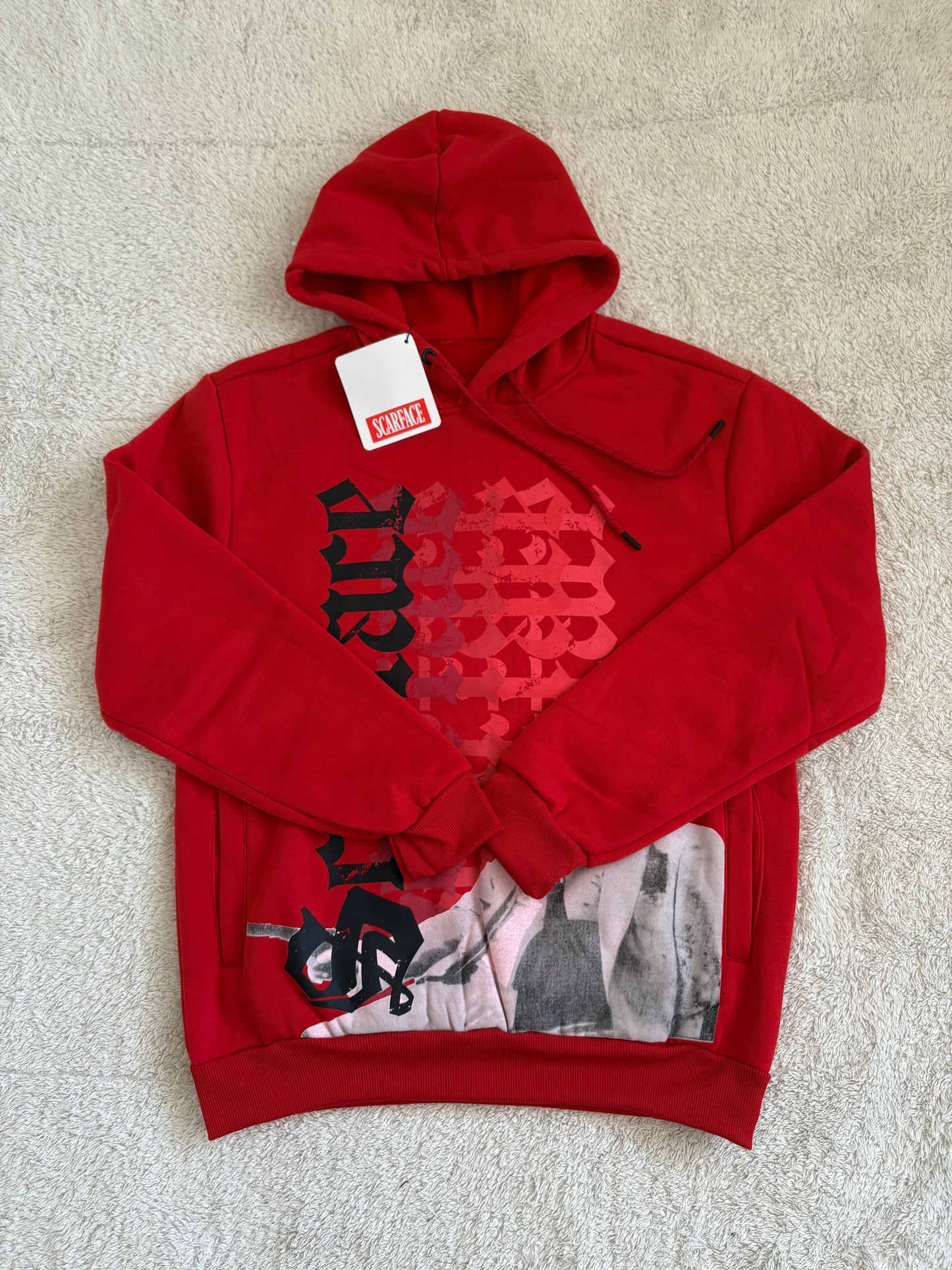 POLERON ROJO SCARFACE X REASON