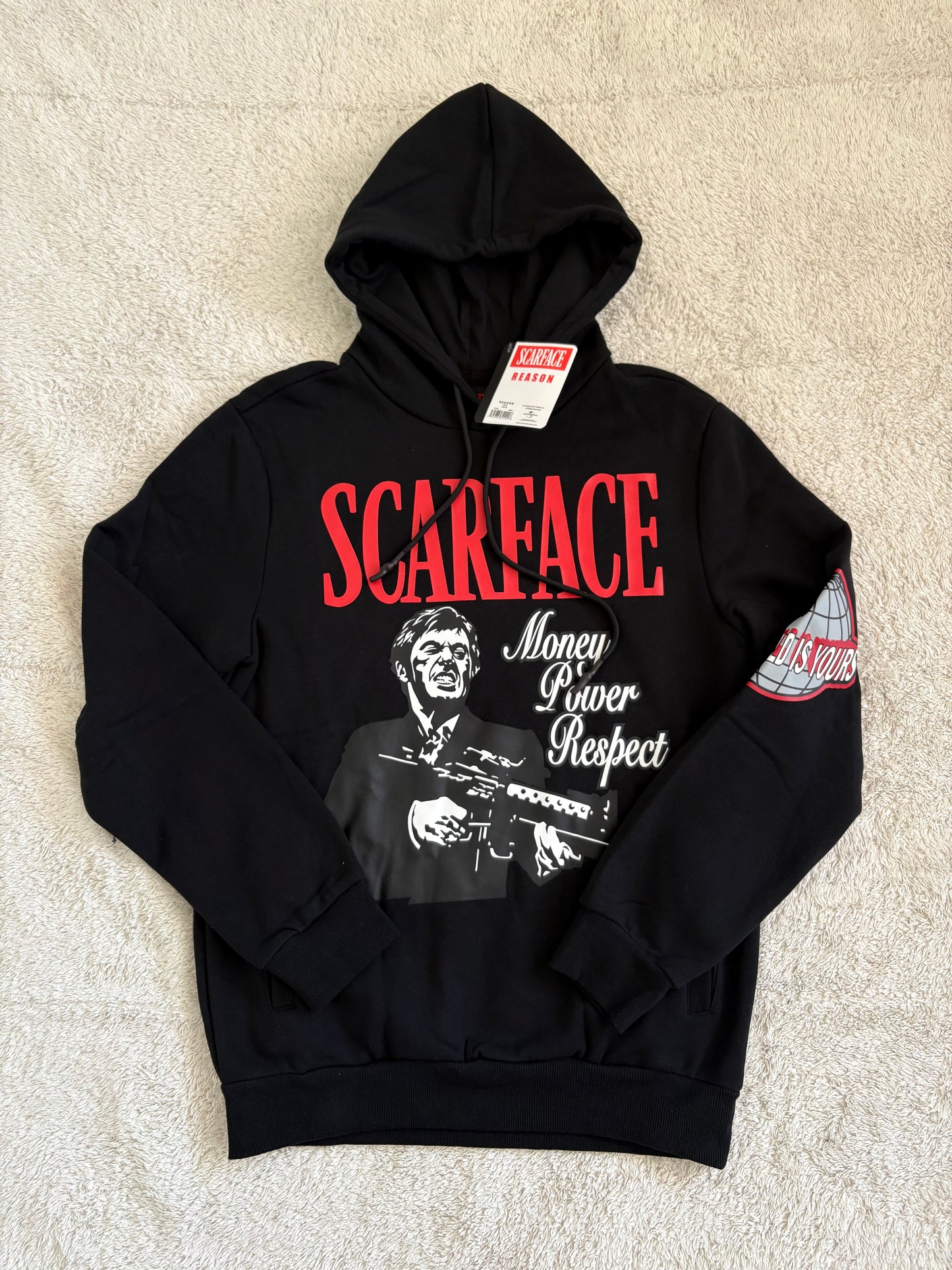 POLERON NEGRO SCARFACE X REASON